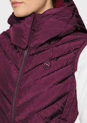 Gilet CHAMONIX - plum "Samshield HW26"