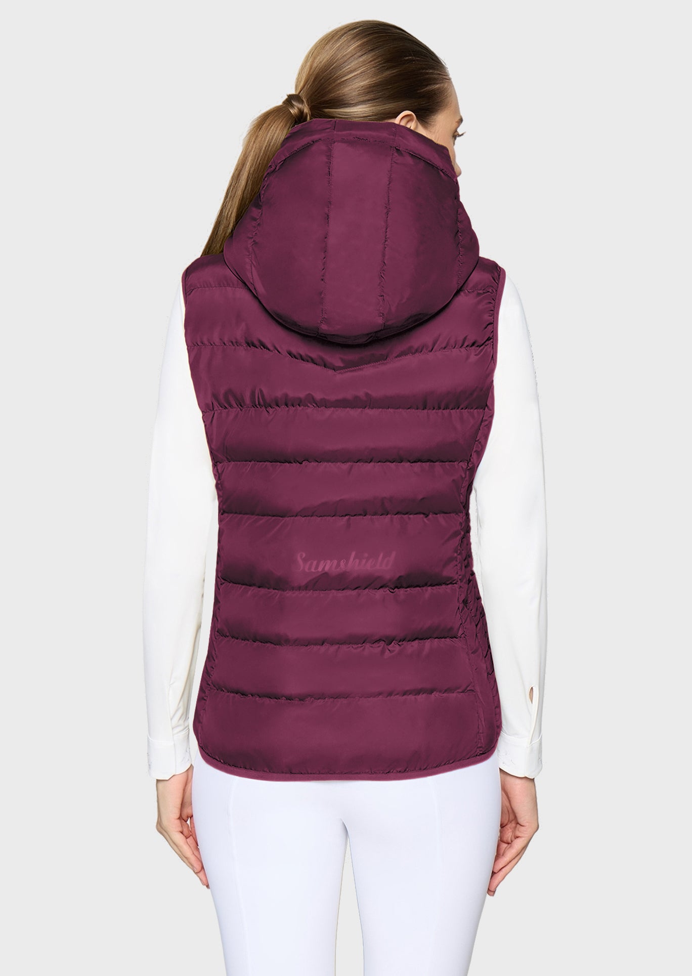 Gilet CHAMONIX - plum "Samshield HW26"