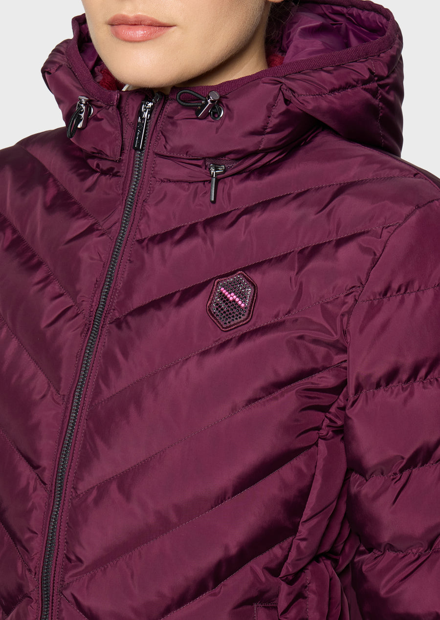 Jacke COURCHEVEL - plum "Samshield HW26"