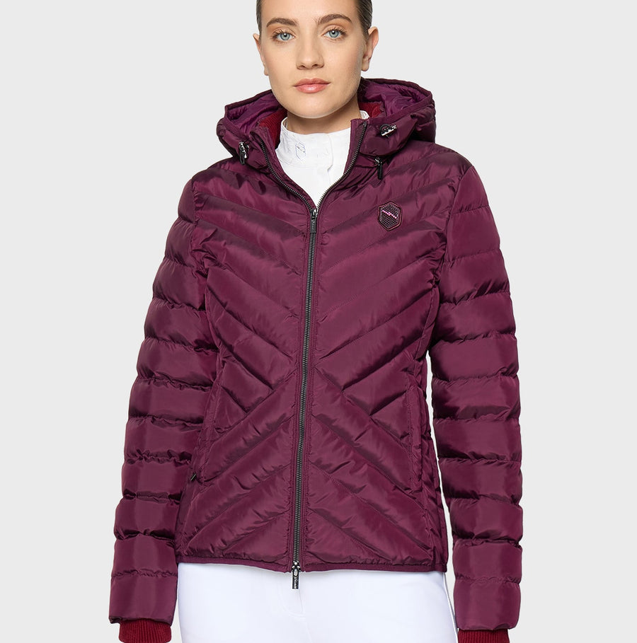 Jacke COURCHEVEL - plum "Samshield HW26"