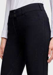 Reithose DELILA Vollgrip - schwarz "Samshield HW26"