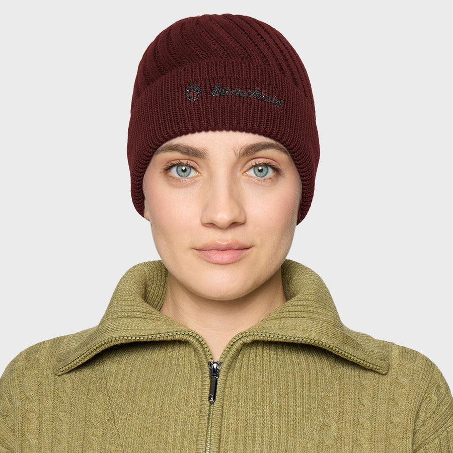 Beanie IZIA - plum "Samshield HW26"