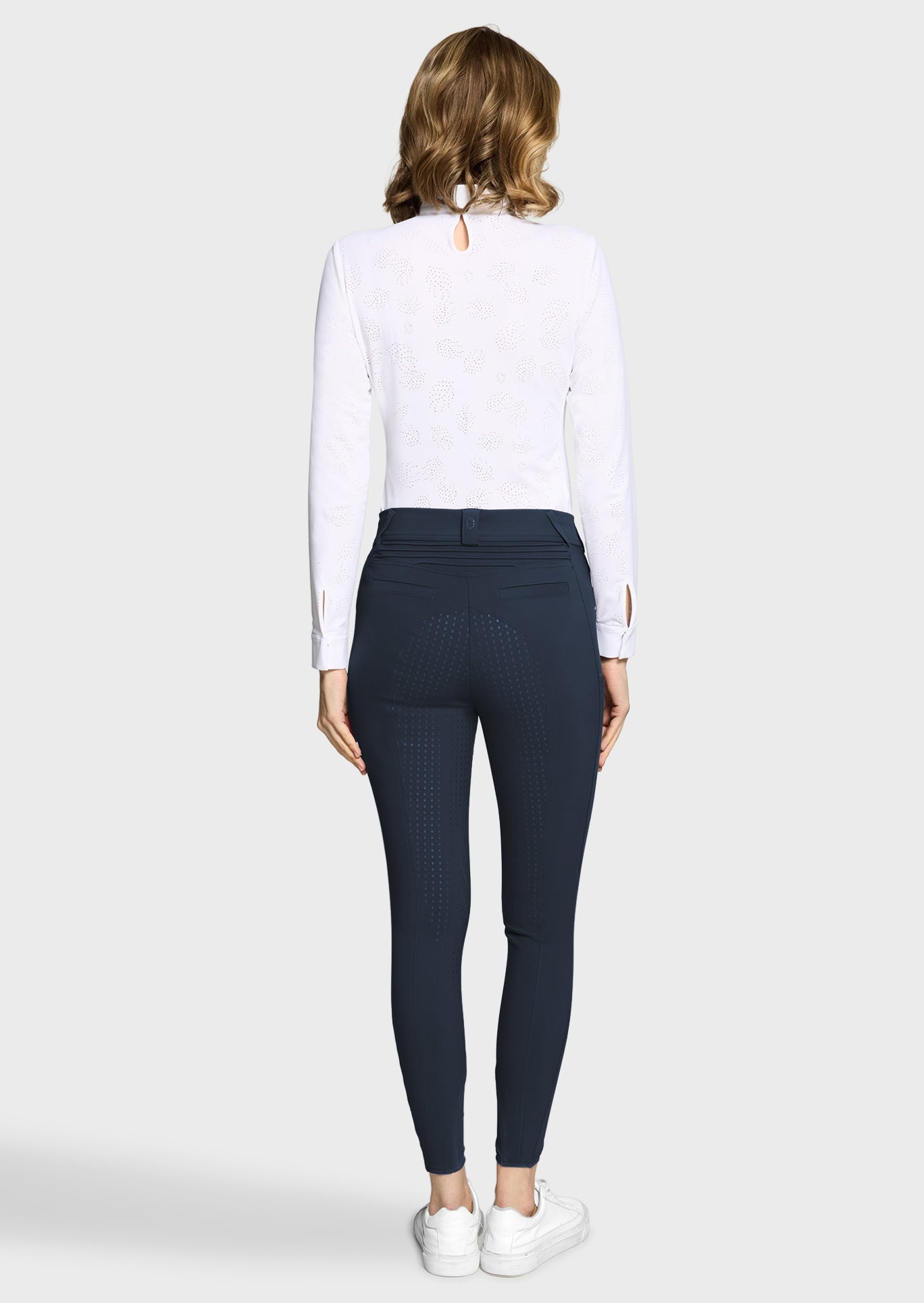 Reithose OMEGA Vollgrip - navy "Samshield FS26"