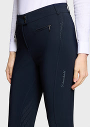 Reithose OMEGA Vollgrip - navy "Samshield FS26"