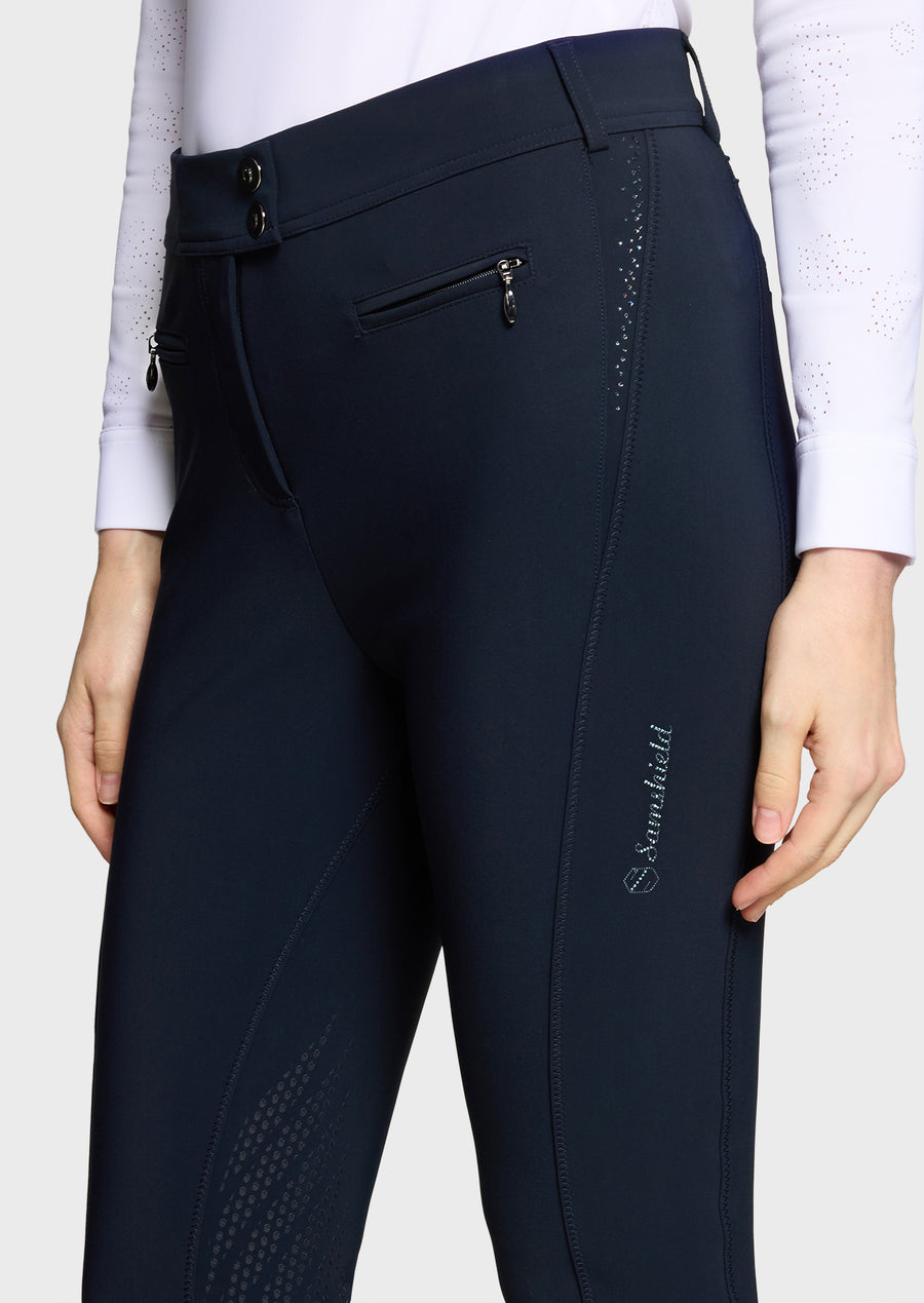 Reithose OMEGA Vollgrip - navy "Samshield FS26"