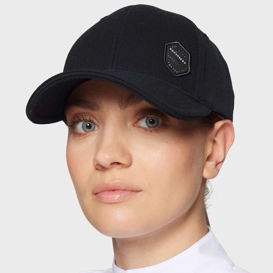 Kappe SADIE - schwarz jet hematite holo "Samshield FS26"