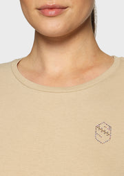 T-Shirt STELLA - sand "Samshield FS26"