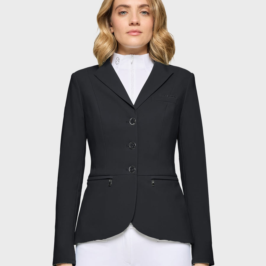 Sakko VICTORINE CRYSTAL FABRIC - schwarz "Samshield FS26"