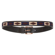 Gürtel CHAYA PERLEN - dunkelbraun/roségold "HV POLO HW26"