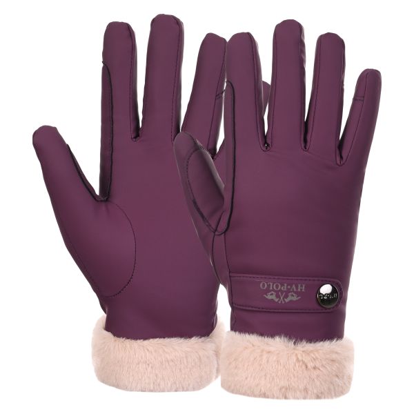 Winter Handschuh GARNET - wine