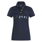 Polo Shirt FAVOURITAS EQ - navy metallic "HV POLO FS26"