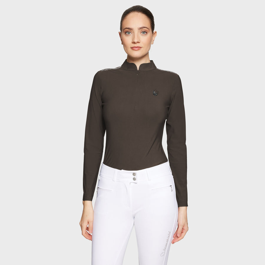 Shirt BRUNELLA PREMIUM - mocha "Samshield HW25"