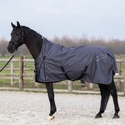 Outdoordecke High Neck SUPER-DRY AOP 100g - grey herringbone