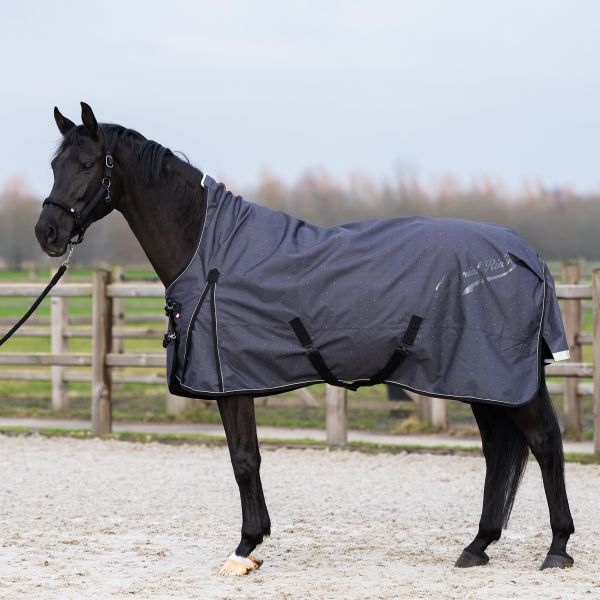 Outdoordecke High Neck SUPER-DRY AOP 100g - grey herringbone