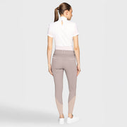Reithose CLARA PREMIUM Vollgrip - latte "Samshield FS26"
