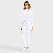 Reithose CLARA PREMIUM Vollgrip - weiß "Samshield FS26"