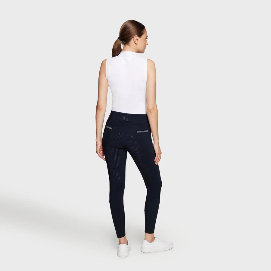 Reithose CLARA Vollgrip - navy blue