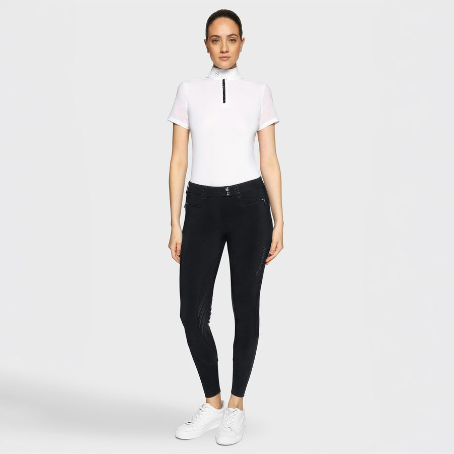 Reithose DIANE Vollgrip - schwarz "Samshield FS26"
