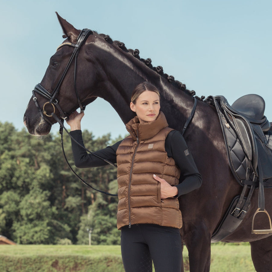 Gilet QUILT -  almond "Eskadron Heritage 24"