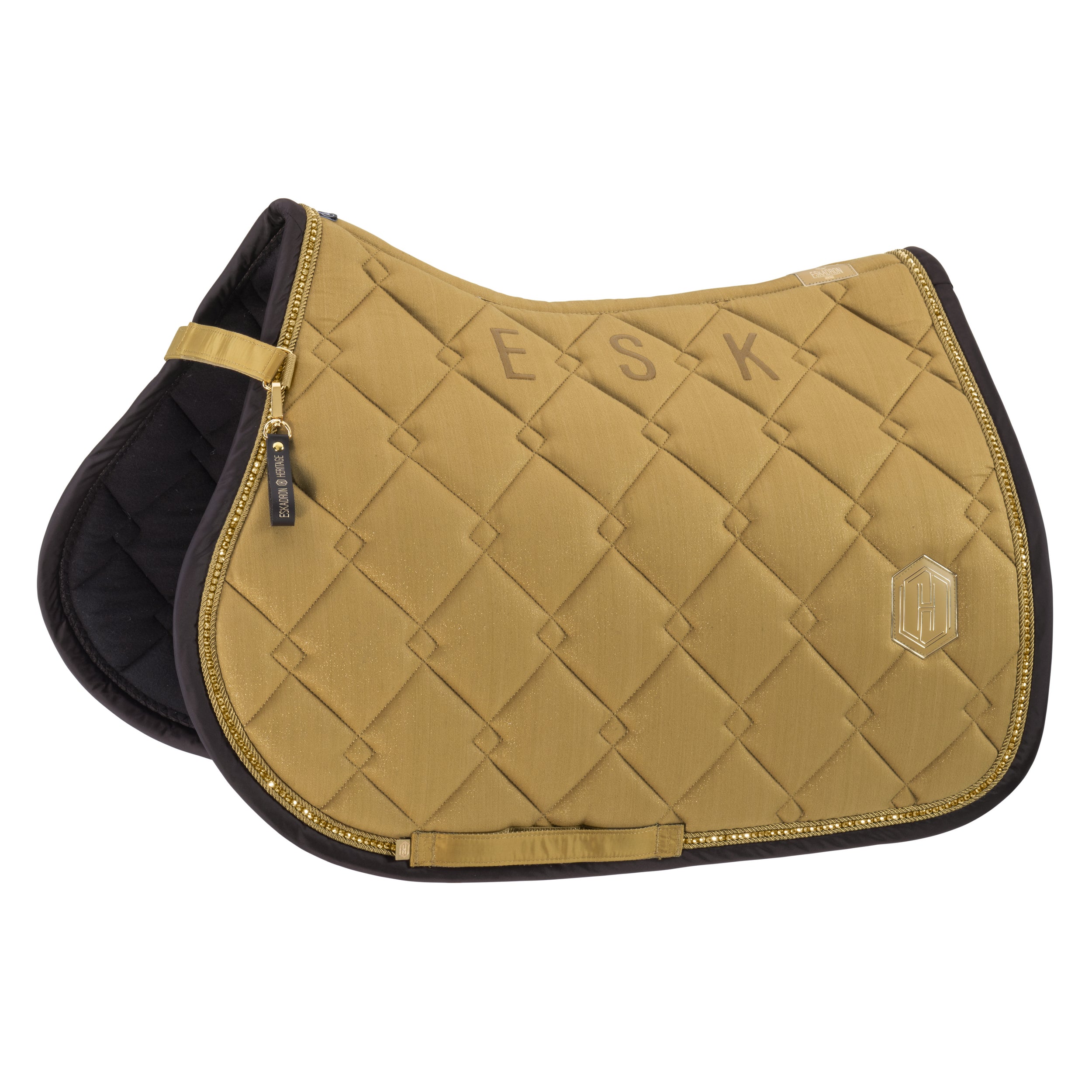 Schabracke COTTON GLITTER CRYSTAL - cardamom "Eskadron Heritage 25/26"