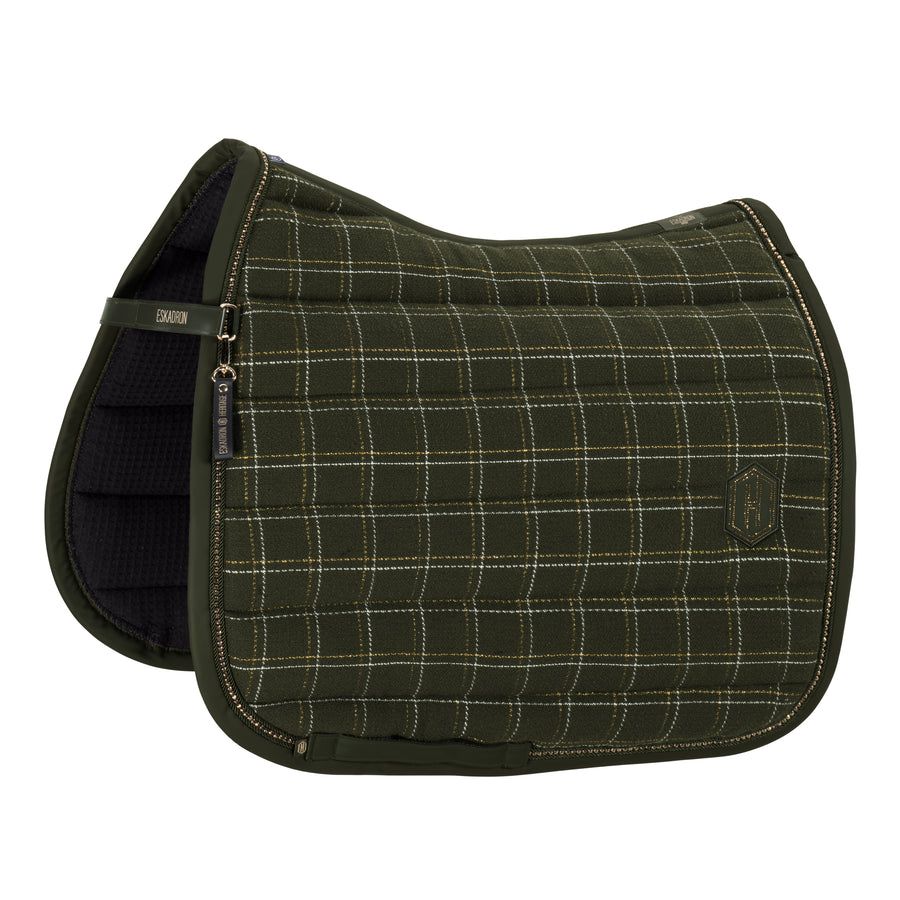 Schabracke BOUCLÉ CRYSTAL - deep moss "Eskadron Heritage 26/27"