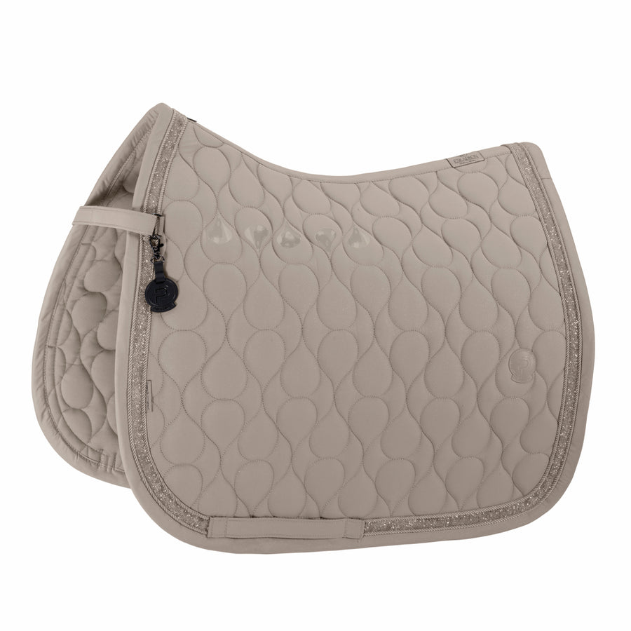 Schabracke SPARKLE JEWEL - pale grey "Eskadron Platinum 26"