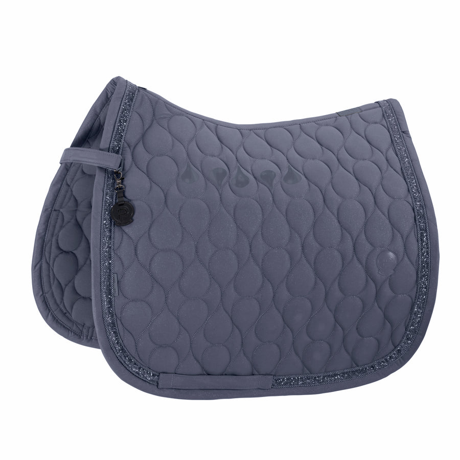 Schabracke SPARKLE JEWEL - slate blue "Eskadron Platinum 26"