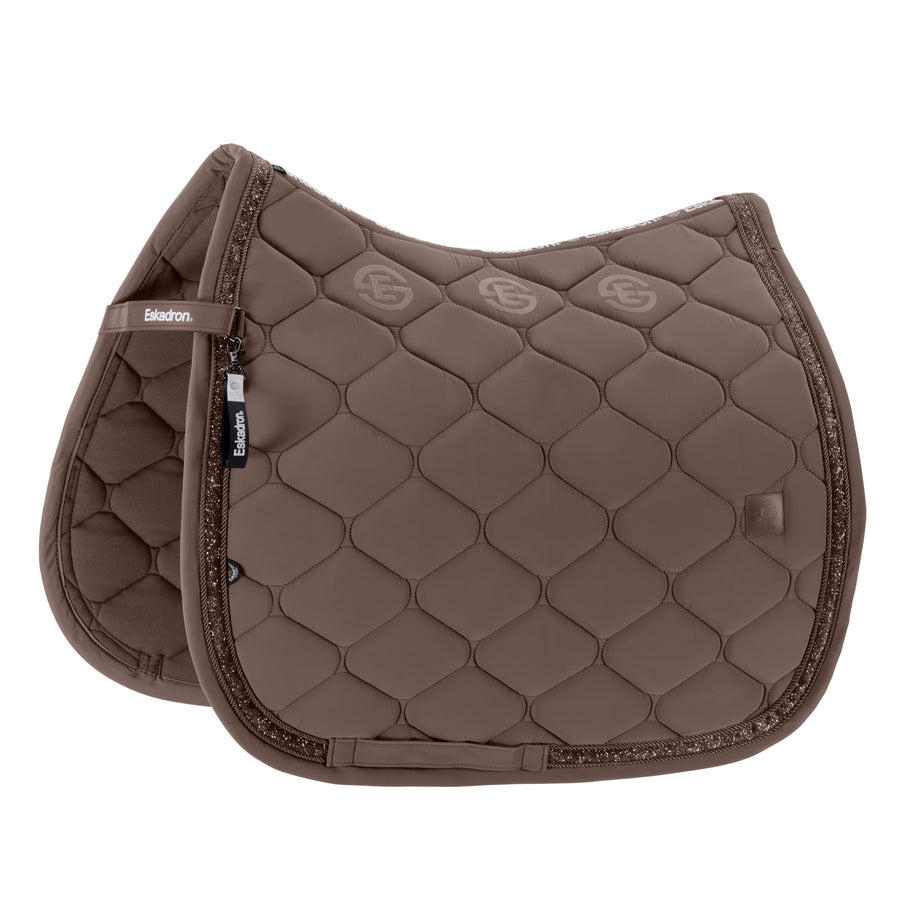 Schabracke SILK JEWEL - powdertaupe "Eskadron Dynamic 26"