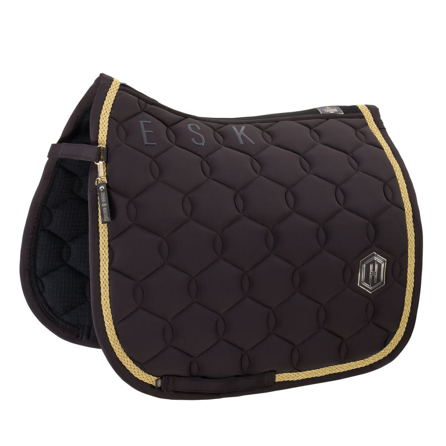 Schabracke PRO SOFT EMBLEM - black truffle "Eskadron Heritage 25/26"