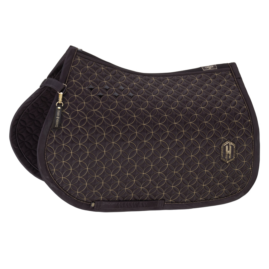 Schabracke HIGHGLOSS CONTRAST - black truffle "Eskadron Heritage 25/26"