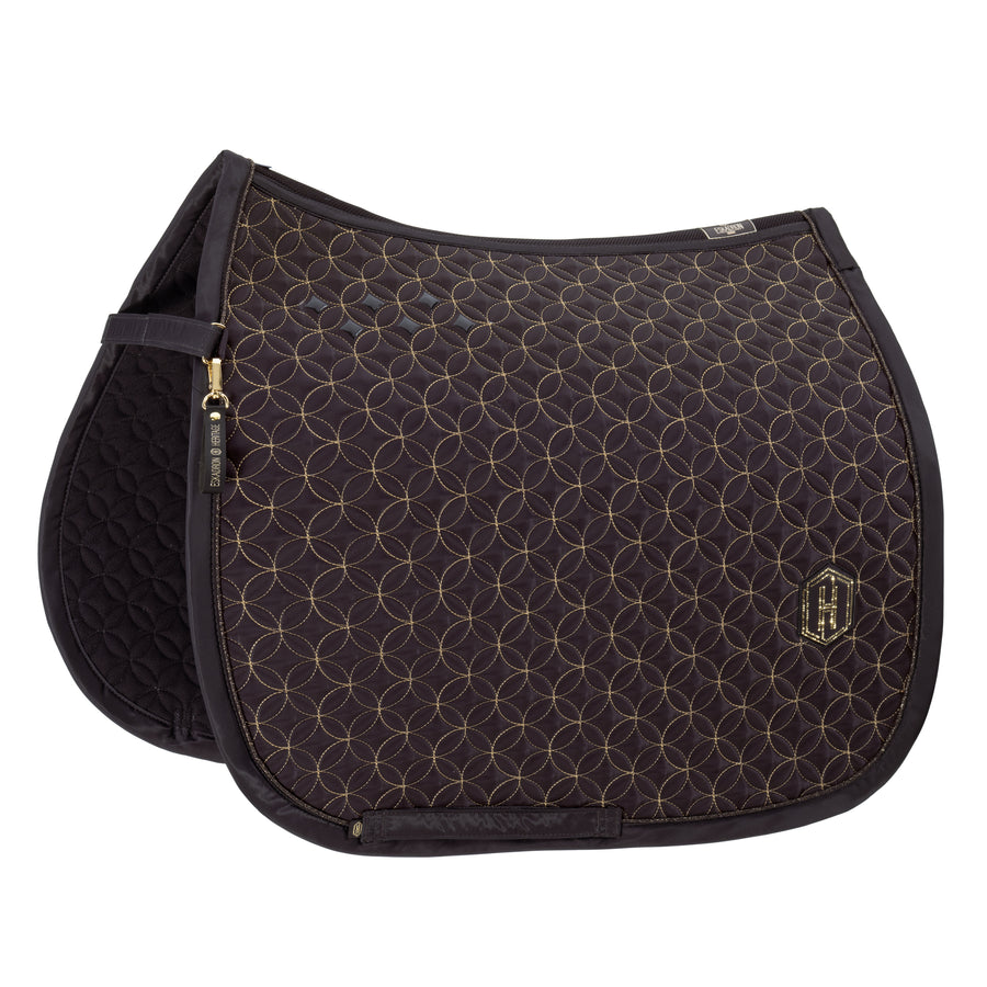 Schabracke HIGHGLOSS CONTRAST - black truffle "Eskadron Heritage 25/26"