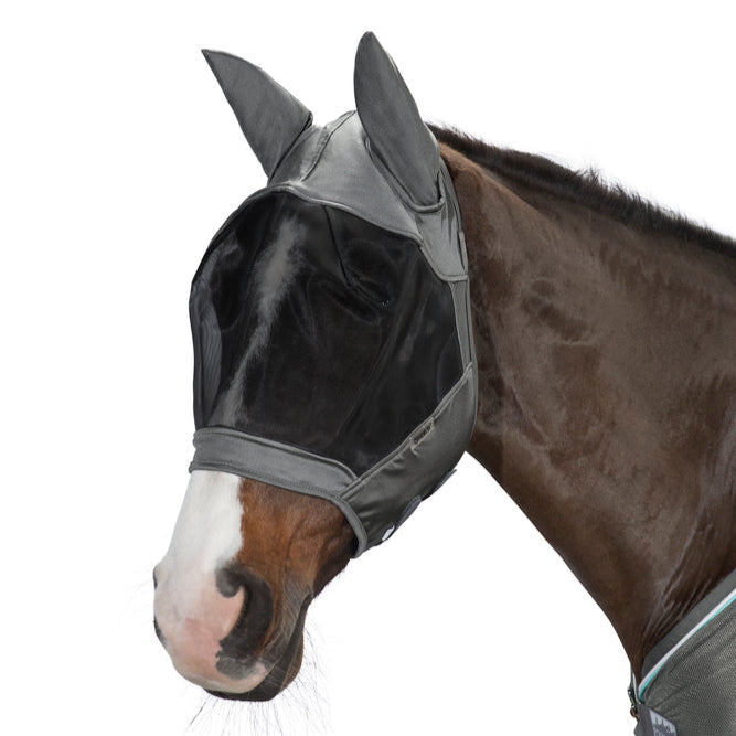 Fliegenmaske FLY MASK CORE - grau