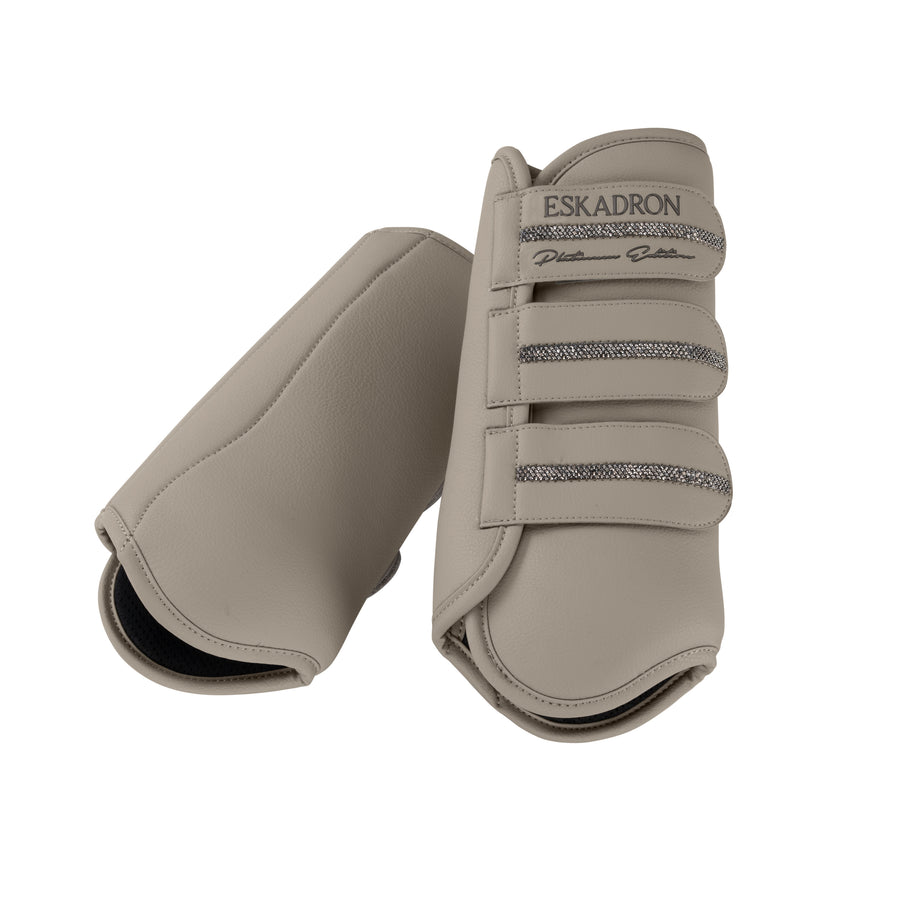 Gamaschen ALLROUND HINTEN - pale grey "Eskadron Platinum 26"