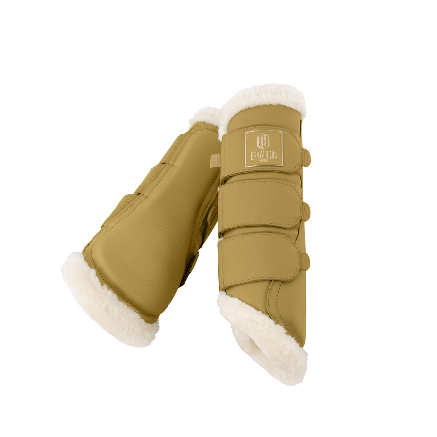 Gamaschen FAUX LEATHER FF - cardamom "Eskadron Heritage 25/26"