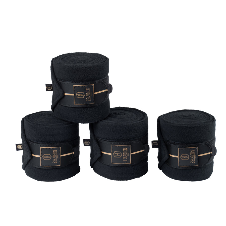 Bandagen FLEECE - schwarz "Eskadron Heritage 24"