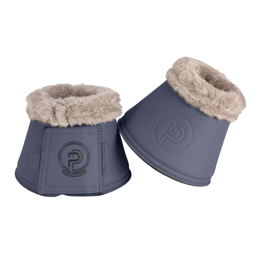 Sprungglocken FAUX FUR - slate blue "Eskadron Platinum 26"