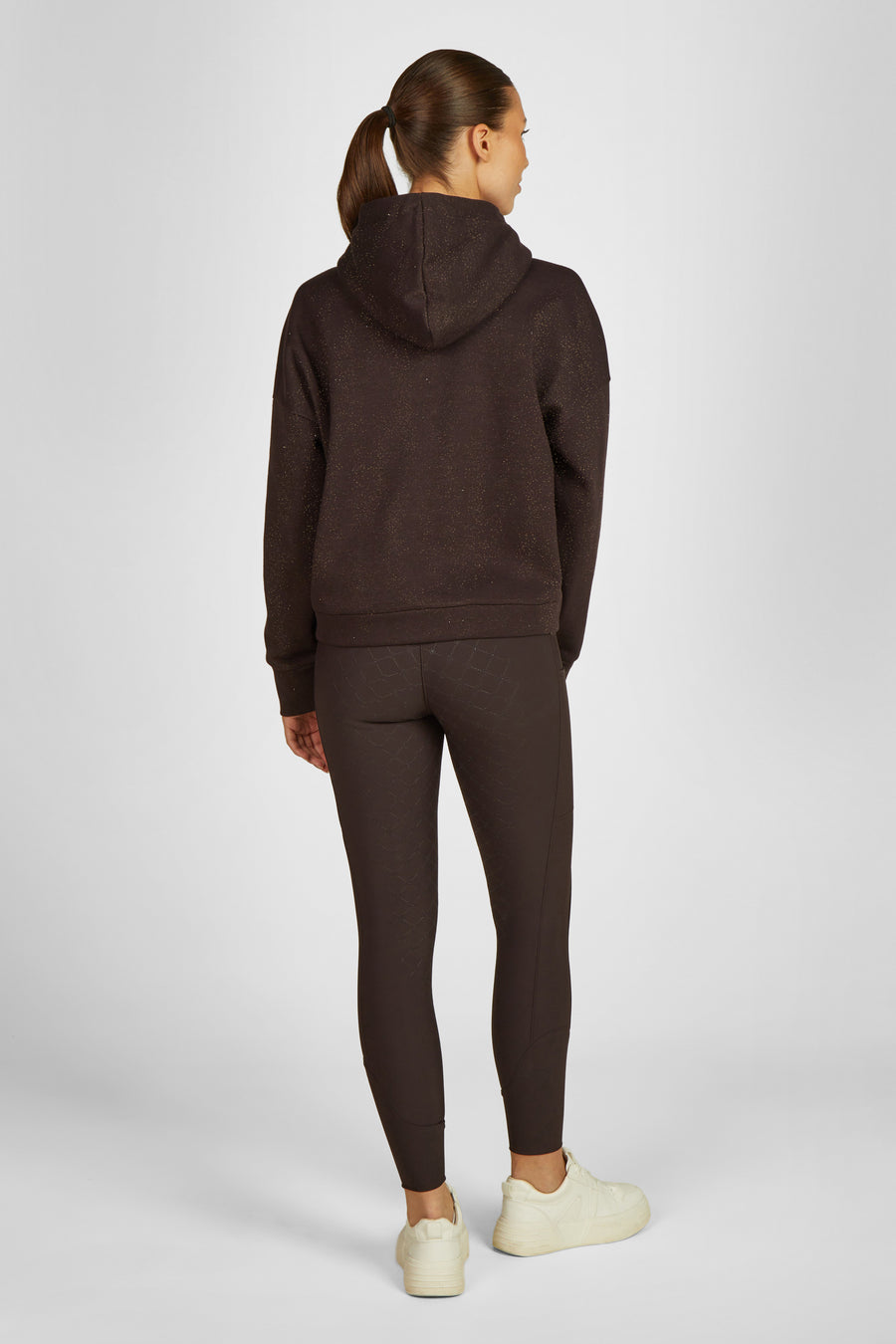 Shirt HOOD SPARKLE - black truffle "Eskadron Heritage 25/26"