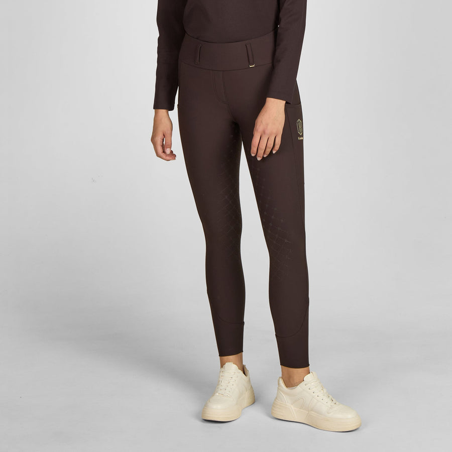 Reit Leggings PRO FULL GRIP - black truffle "Eskadron Heritage 25/26"
