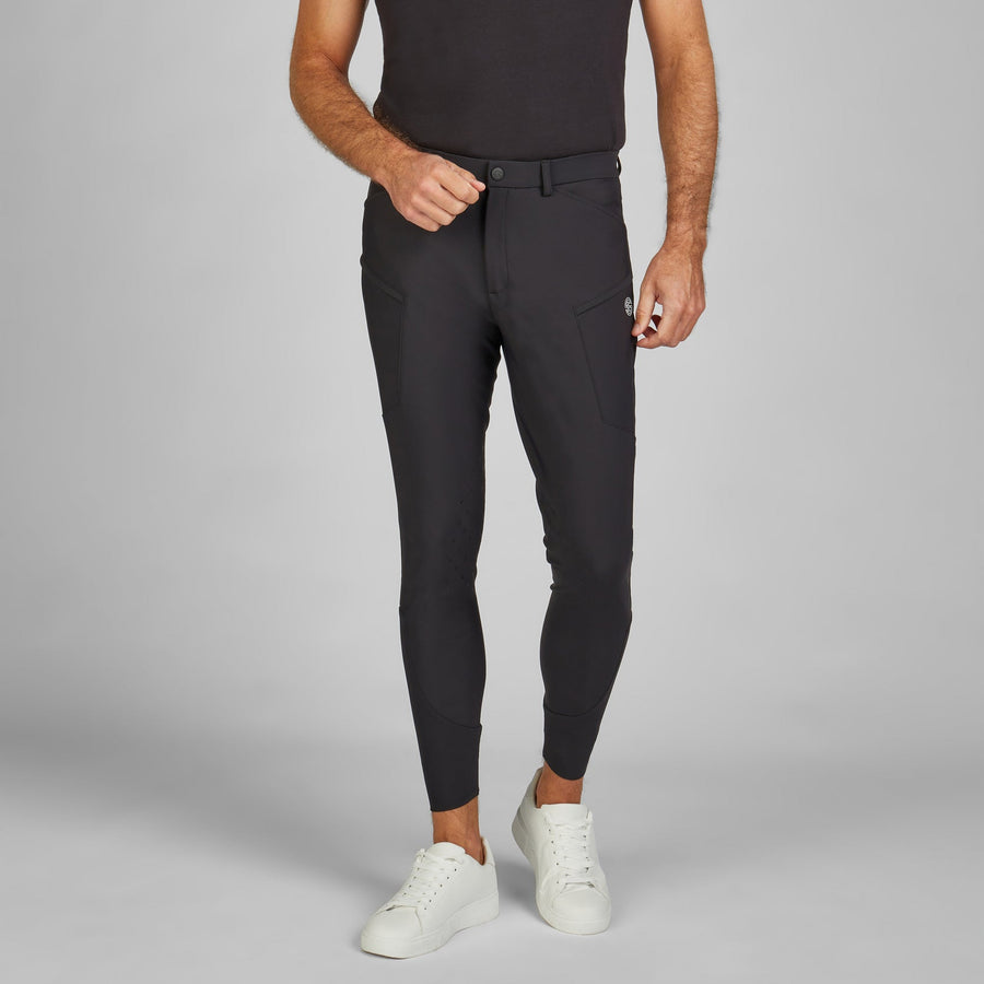 Herren Reithose DYNAMIC - schwarz