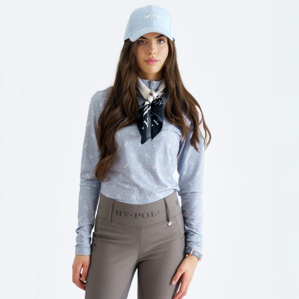 Langarm Funktionsshirt PEGGY - ice blue "HV POLO HW25"