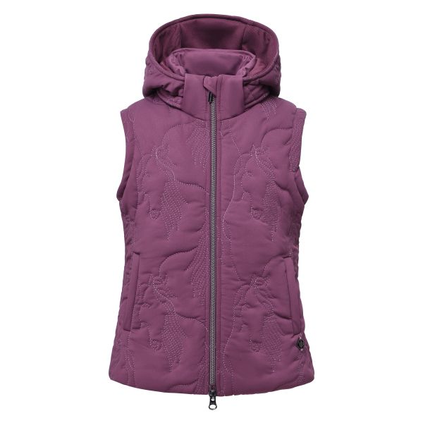 Kinder Gilet LEXY - dark mauve "Imperial Riding HW26"