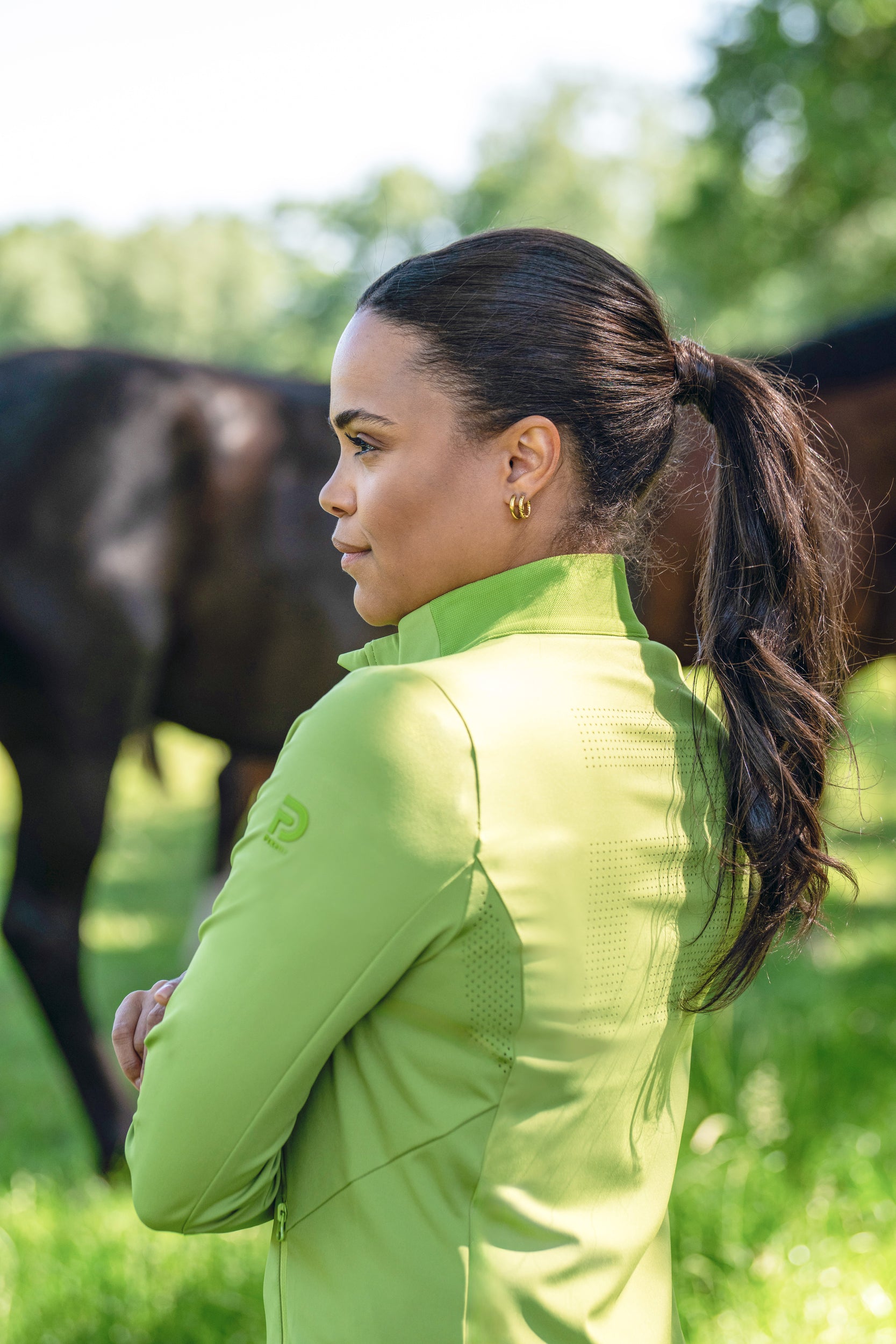 Weste THE CORE 1272 - leaf green "Pikeur FS26"