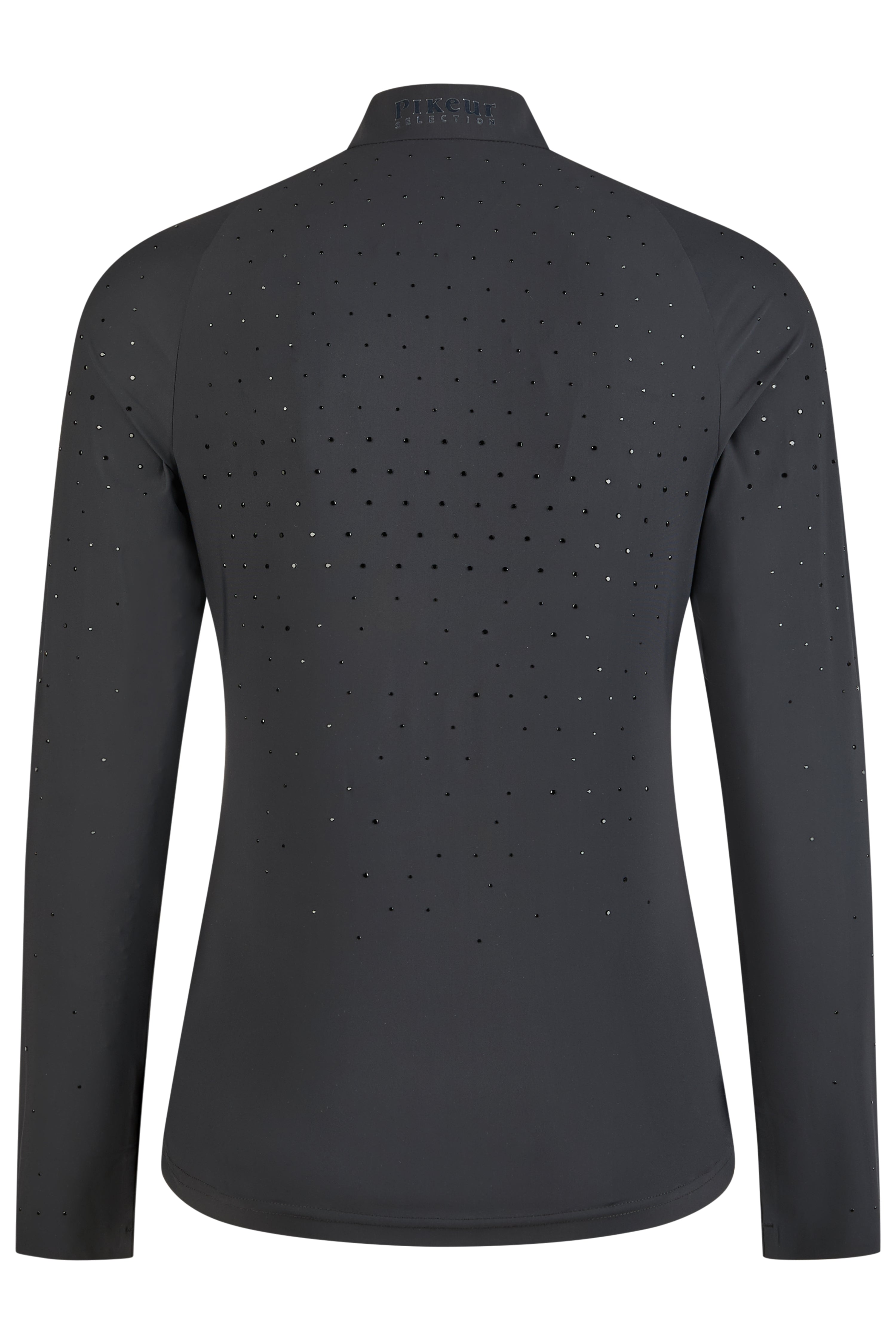 Langarm Zip-Shirt SELECTION - schwarz "Pikeur FS26"