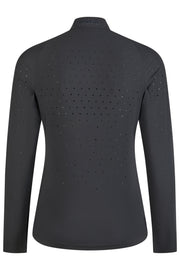 Langarm Zip-Shirt SELECTION - schwarz "Pikeur FS26"