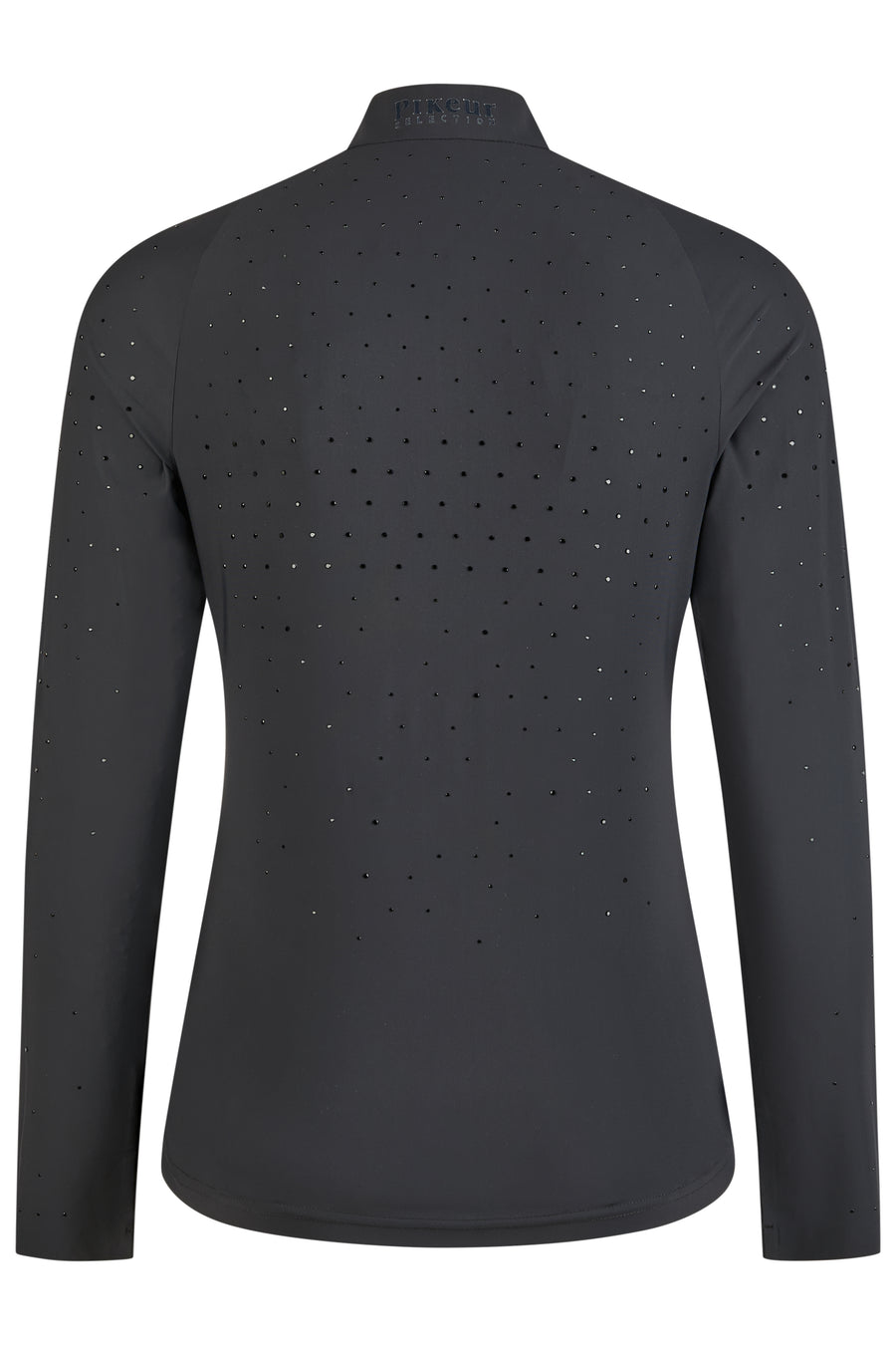 Langarm Zip-Shirt SELECTION - schwarz "Pikeur FS26"