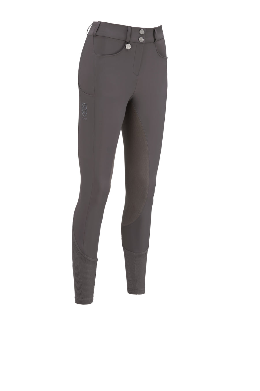 Reithose CEELINA Grid TexLeather - baselt grey "Pikeur HW26"