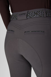 Reithose CEELINA Grid TexLeather - baselt grey "Pikeur HW26"