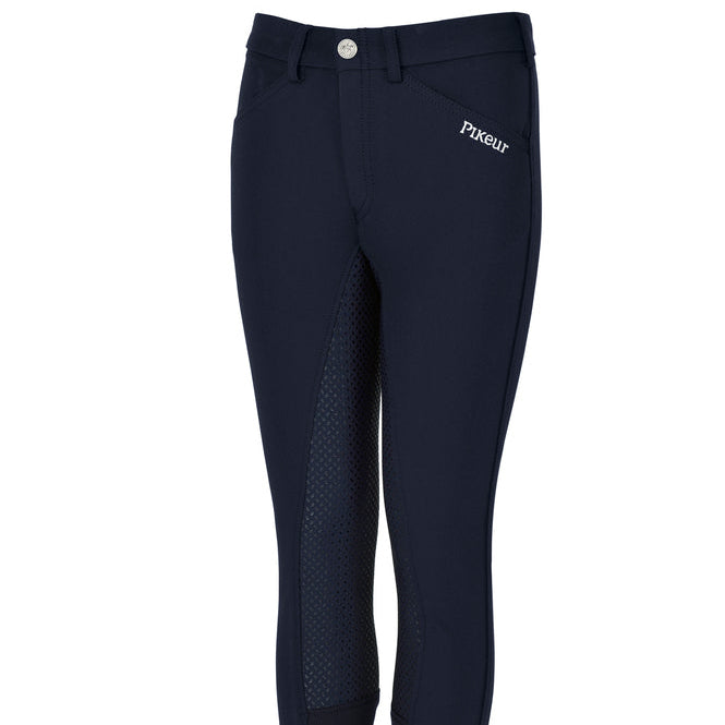 Kinder Winter Reithose BRADDY SOFTSHELL - nightblue