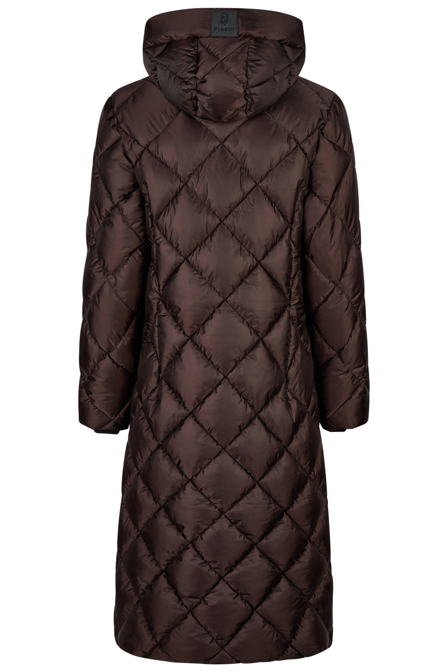 Mantel QUILTDIAMOND - chocolate brown "Pikeur HW26"