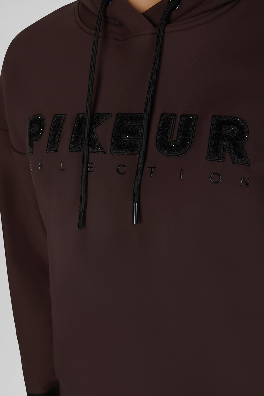 Hoody PLUSHLUXE - chocolate brown "Pikeur HW26"